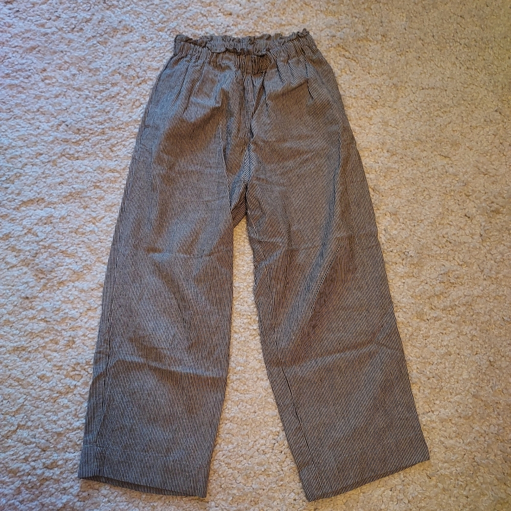 Shelter Eva Pants Stripe Linen Small